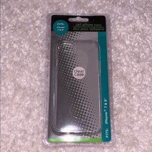 Clear iPhone case 7/8